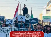Diduga Represif ke Kader HMI, HMI Komisariat UMK Kendari Desak Polda Sultra Copot Kapolres Bombana