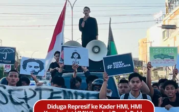 Diduga Represif ke Kader HMI, HMI Komisariat UMK Kendari Desak Polda Sultra Copot Kapolres Bombana