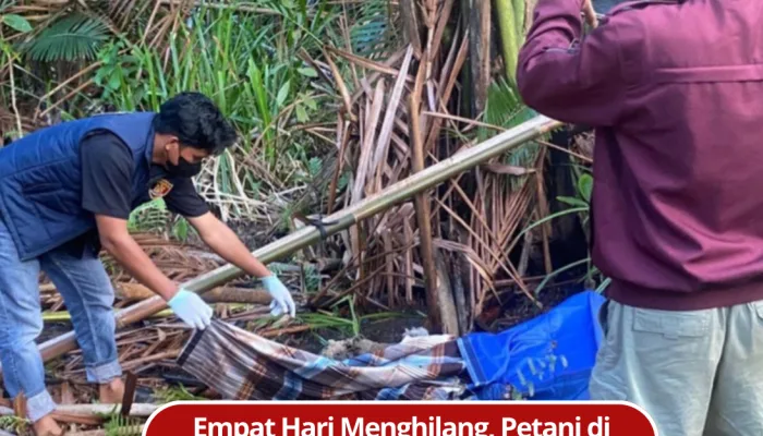 Empat Hari Menghilang, Petani di Kapoiala Ditemukan Tewas di Area Rawa Pohon Sagu